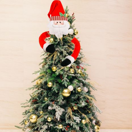Décorations de Noël arbre de Noël câlin arbre haut étoile dessin animé créatif arbre de Noël's discount tags