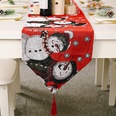 electric embroidered knitted cloth table runner creative snowman elk placemat tableclothpicture21