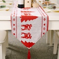 electric embroidered knitted cloth table runner creative snowman elk placemat tableclothpicture22