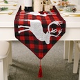 electric embroidered knitted cloth table runner creative snowman elk placemat tableclothpicture24