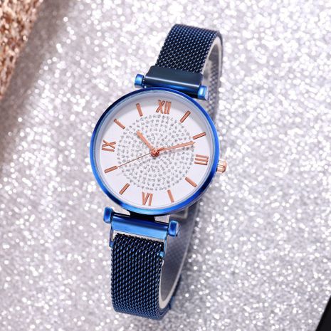 Gypsophila  fashion  diamond color shell magnet watch's discount tags