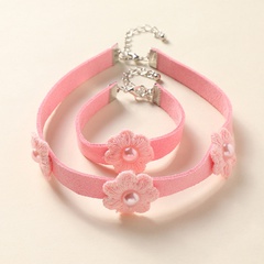 children's bracelet necklace jewelry girl princess cartoon bracelet necklace little girl baby cute jewelry