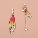 fashion earrings creative butterfly simulation asymmetric resin earrings NHAN263041picture9