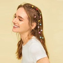 neue bonbonfarbe kleine haarspange einfache geflochtene haarspange set 20 stck zufllige farbenpicture7
