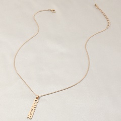 Fashion English twelve constellation necklace clavicle chain wholesale