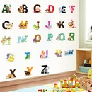 26 lettres anglaises autocollants mots anglais animaux de bande dessine stickers muraux chambre d39enfantspicture13
