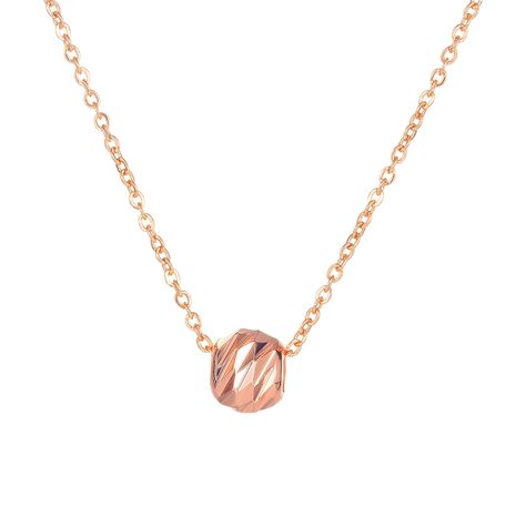 Korean style rose gold exquisite pendant jewelry necklace wholesale's discount tags