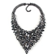 Occident alloy Pear necklace  purple  NHJQ2838picture5