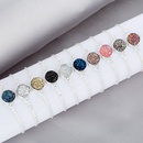 Korean round crystal cluster simple natural stone alloy braceletpicture28