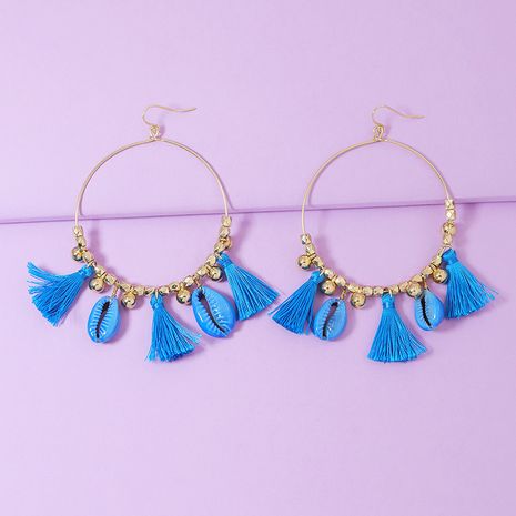 A pair of shell tassel earrings popular hot selling earrings wholesale's discount tags