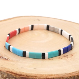 fashion color Bohemian handmad tila rice bead braided bracelet wholesalepicture11