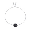 Korean round crystal cluster simple natural stone alloy braceletpicture35