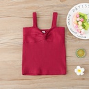 5color summer childrens solid color fashion allmatch sleeveless sling topspicture12
