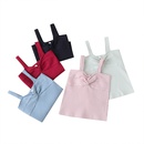 5color summer childrens solid color fashion allmatch sleeveless sling topspicture14