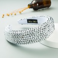 Diamant 45 cm breite Krempe Kopfschmuck verdickt Schwamm einfarbig Haarband Kunst Stirnbandpicture31
