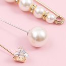 broche de traje de perlas de diamantes de imitacin largo simple tendencia creativa femenina pin de puo antidesvanecimientopicture11