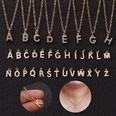 26 collier alphabet anglais pendentif zircon collier femmepicture36