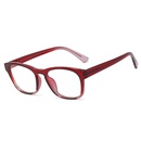 New Fashion Twocolor Splicing Frame Glasses Acid Unisex AntiBluray Glasses wholesalepicture14