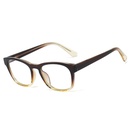 New Fashion Twocolor Splicing Frame Glasses Acid Unisex AntiBluray Glasses wholesalepicture15