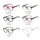 New Fashion Twocolor Splicing Frame Glasses Acid Unisex AntiBluray Glasses wholesalepicture17