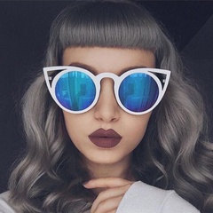 new trend cat eye colorful sunglasses for women hot-saling wholesale