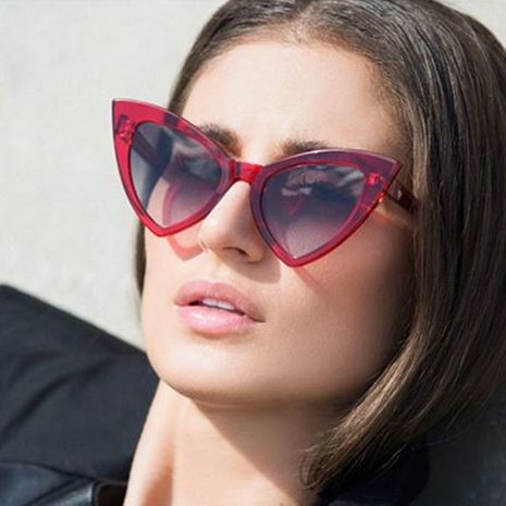 large frame cat eye sunglasses new fashion catwalk sunglasses wholesale's discount tags