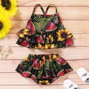 New  sling shorts twopiece print fashion newborn clothing set wholesalepicture10