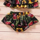 New  sling shorts twopiece print fashion newborn clothing set wholesalepicture13