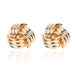 New geometric wild spiral fashion alloy women's earrings
