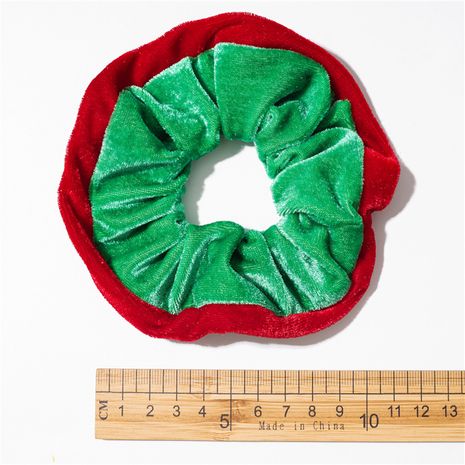 Cercle de cheveux de cercle de gros intestin de Noël en flanelle de couleur mélangée's discount tags