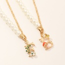 new metal clavicle chain Korean hollow letter pendant simple necklace wholesalepicture8