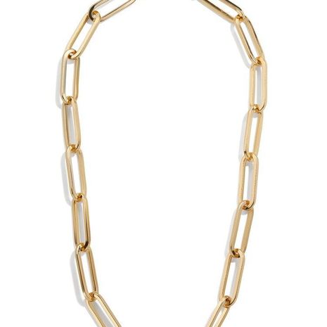 Fashion new retro pure chain twisted  copper necklace's discount tags