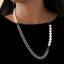 Mode elegante Nachahmung groe Perlenkettepicture8