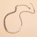 Mode elegante Nachahmung groe Perlenkettepicture11