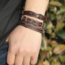 retro woven leather bracelet setpicture7