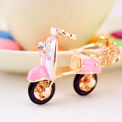 Creative cute electric vehicle keychain's discount tags