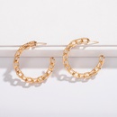 retro circle alloy pearl earringspicture56