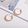 retro circle alloy pearl earringspicture61