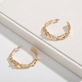 retro circle alloy pearl earringspicture105