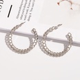 retro circle alloy pearl earringspicture108