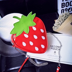 fashion strawberry shoulder messenger bag