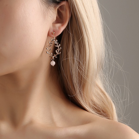 fashion creative long wheat earrings's discount tags