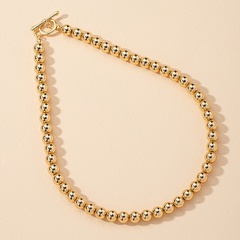 new fashion metal bead necklace