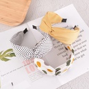 Korean new fabric knotted polka dot hair bandpicture29