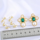 fashion retro green crystal earringspicture13