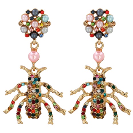 fashion diamond bee earrings's discount tags