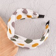 Korean new fabric knotted polka dot hair bandpicture35