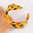 Korean new fabric knotted polka dot hair bandpicture51