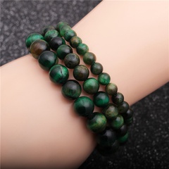green beaded bracelet