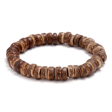 bracelets simples rétro en noix de coco NHPK311297's discount tags